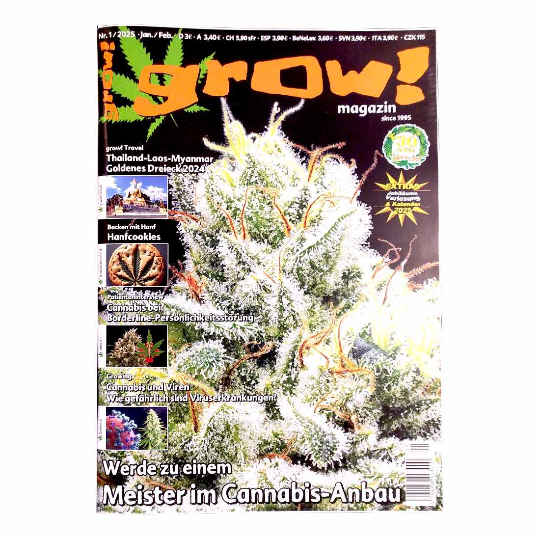 Grow! Magazin neueste Ausgabe 01/2025